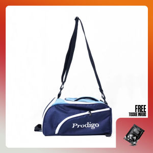 Prodigo * Tas Olahraga Multifungsi Samosir Navy | Tas Sepatu Futsal | Tas Olahraga | Tas Sepeda | Tas Shoe Pouch | Shoes Bag
