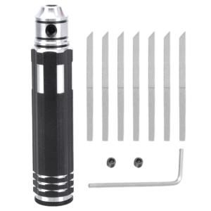 Upgrades Model Scriber Ergonomic Model Scriber Handheld Engraving Tool with Not Slip Handle for Expert Level Detailing