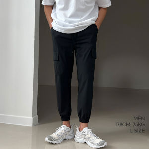 Coolfort Windyfit Men Cargo Jogger Pants Korean Breathable Casual Ice Cool Jogger Pant Trousers
