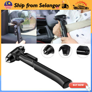 2 in 1 Car Bus Safety Escape Window Breaker Emergency Hammer Seat Belt Cutter Tool