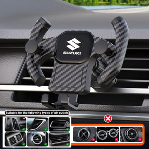 Car Vent Phone Mount Holder 360 Rotation Adjustable Car Phone Holder with Hook Suitable For Suzuki Ertiga Swift XL7 SX4 Alto Jimny