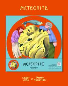 METEORITE Partyfunction x ChubbyNida Slipmat แผ่นสักหลาดซับเสียง