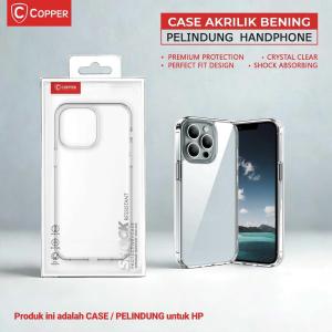 Acrylic Hard Case Clear Untuk Redmi Note 9 Pro ( Brand: COPPERINDO )