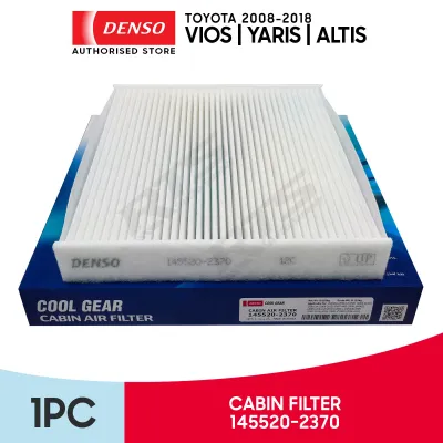 Denso Aircon AC / Cabin Air Filter Toyota Vios / Altis / Yaris 2008 - 2021 ( 145520-2370 ) 1Pc