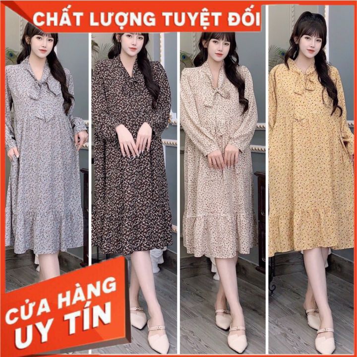 MỚI VỀ] Đầm bầu thiết kế dự tiệc đẹp giá rẻ – váy bầu thời trang suông đẹp  sang chảnh chất đũi trơn dáng dài | Shopee Việt Nam