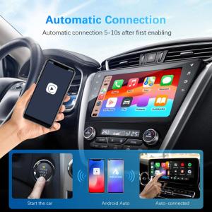 2 in 1 Wireless Carplay and Android Auto Adapter Mini USB Dongle for Effortless Car Audio Experience