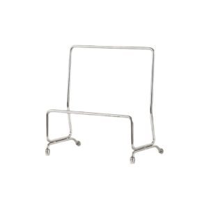 OOC Stainless Steel Cutting Board Stand Space Saving Rustproof Kitchen Organizer Practical Multifunctional Pot Lid Holder Kitchen