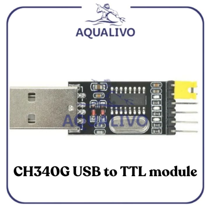 Module CH340G USB To TTL CH340 Serial Converter UART 3.3V 5V Modul ...