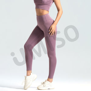 UMISO Tight High Waist Women Yoga Pants Slim Fit Hip Lifting Stretch Sports Pants Ladies Workout Running Yoga Leggings