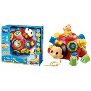 Baby Crazy Legs Learning Bug – Interactive Musical Crawling Toy with Lights Sounds Learning Babies & Toddlers