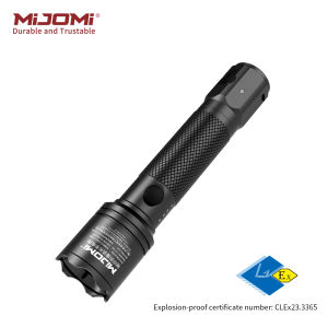 Mijomi headlight EXF80Explosion-Proof Flashlight Waterproof Torch Light 220 lumen work light 2200mAh rechargeable work lamp IP66 Protection Level Safe Work Outdoor Anti-explosion EXF80
