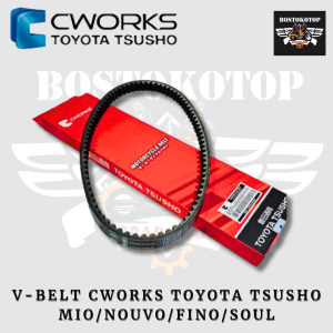 Cworks Toyota Tsusho V-Belt Vanbelt Panbel Tipe 5TL Motor Mio Sporty Mio Smile Mio Soul Karbu Fino Nouvo Original