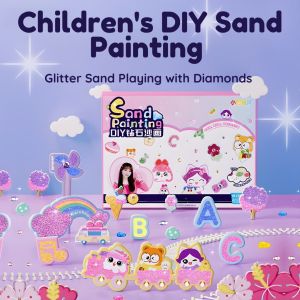 DIY Diamond Sand Painting for Kids Arts & Crafts by WISHLAND