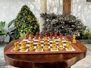 BỘ CỜ VUA STAUNTON QUỐC TẾ (PHIÊN BẢN DU LỊCH - MÀU GỖ)