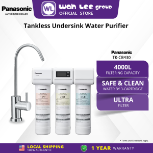 Panasonic TK-CB430 Undersink Water Purifier Tankless TK-CB430-ZMA - Ultra Filtration WAH LEE STORE