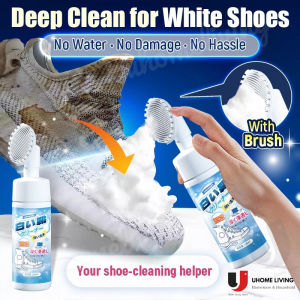 [Local Seller] Japan Instant foam shoe cleaner White Shoe Mousse Cleaner Foam decontamination sneakers sports shoes