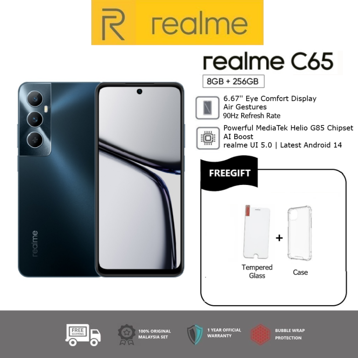 Realme C65 8+256GB | NFC | Smartphone 50MP Camera | 5000MAH