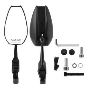 Universal rearview mirror aluminum alloy rearview mirror Yamaha Honda Kawasaki Y15 Y16 Lc Xmax Nvx Nmax