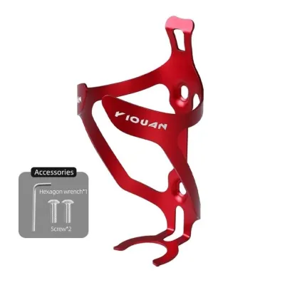 FLICKS Ultralight Bike Bottle Cage Universal Durable Water Bottle Mount Water Kettle Cage Aluminum Alloy Cycling Hydration Brackets Road Bicycle