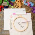 Punch Needle Kit Lightweight Needle Punch Kit Embroidery Punch Needle Kit with Adjustable Needle Punch Stainless Steel Punch Needle Tool for Wallet Clothes Insole masterly. 