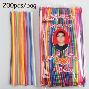 200pcs 360g Assortment High Quality Long Animal Balloons Twisty Magic Latex Balloon Belon 小太子气球