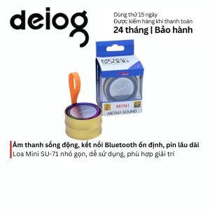 Loa mini SU-71 nhỏ gọn tiện dụng âm thanh sống động cho hoạt động nghe nhạc giải trí học tập