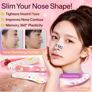 🎯 Adjustable Memory Skeleton Nose Patch For Nose Wing Shaping And Reducing Contour Shapes Nose To Coordinate Delicate 3D Facial Features Image - Adjustable Nose Wing Shaping Patch