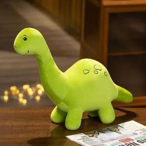 【SG-spot】Cartoon dinosaur plush toy doll cloth doll Triceratops，Stegosaurs，Longnecked Dragon throw pillow Toys