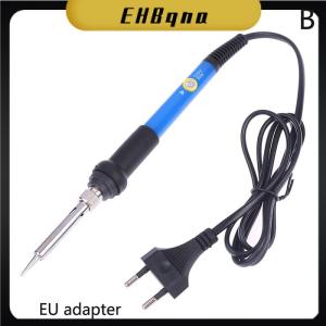 EHBqna หัวแร้งบัดกรีไฟฟ้าปรับอุณหภูมิได้ V 60W 80W เครื่องมือซ่อมแซมหัวเชื่อมโลหะด้วยความร้อน