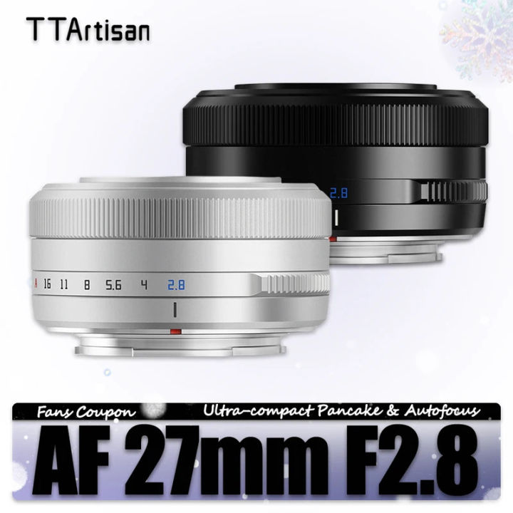 TTArtisan 27mm APS-C Auto Focus Mirrorless Camera for A5000