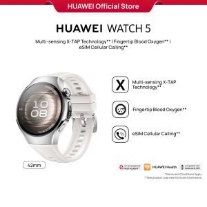 HUAWEI Watch 5 | Smartwatch I Multi-sensing X-TAP | Fingertip Blood Oxygen
