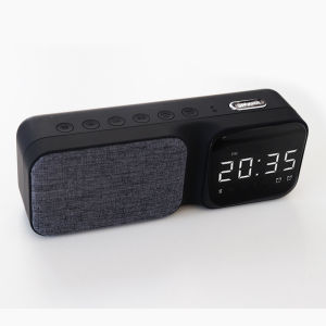 2025 Trending 3-In-1 LED Clock Bluetooth Speaker Sound Bar FM For Home Car Party Sleep