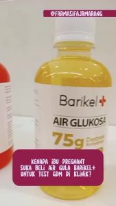 AIR GULA IBU MENGANDUNG BARIKEL75G/296ML