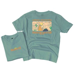 Baju Kaos Distro Anak Laki Perempuan Dakwah Islami Motif Gambar Depan Belakang