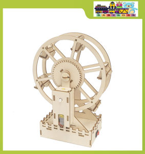 Đồ Chơi Gỗ Mô Hình Vòng Đu Quay Mặt Trời Đồ Chơi Thí Nghiệm DIY WOOD STEAM Cho Bé Đồ Chơi Lắp Ghép Vòng Đu Quay Bằng Gỗ-Chính Hãng BABYBOSS
