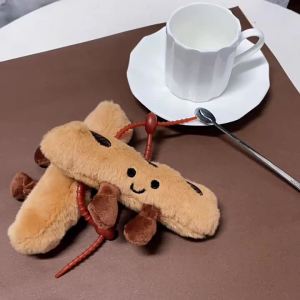 Cute French Baguette Plush Bread Stick Doll Croissant Keychain Pendant Backpack Decoration [ Free Shipping ]