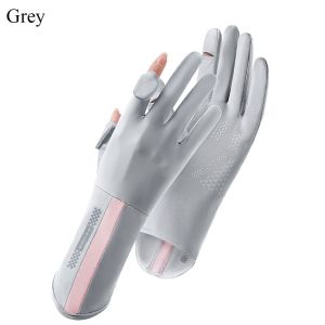 SKJK Trung dài Găng tay chống nắng Đàn hồi  Găng Tay Lái Xe Đạp Thời trang Lụa băng Găng tay chống tia cực tím Nữ Cô Gái