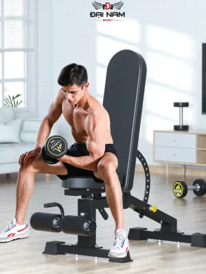 Ghế Tập TạGhế Đẩy Tạ Đa Năng AC5007 Siêu Bền Và Chắc Chắn Nhập Khẩu Chính Hãng Đại Nam Sport