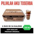 Kopi Nescafe Kaleng PREMIUM ORIGINAL 220 ml / Nescafe Can - ( HARGA 6 KALENG ). 