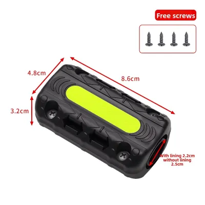 Motorcycle Crash Bar Bumper Protector Motorcycle Engine Bumper Protection Block Motorcycle Engine Crash Guard With Screw