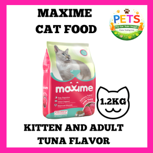 MAXIME KITTEN AND ADULT - SALMON AND TUNA 1.2KG ORIG PACK