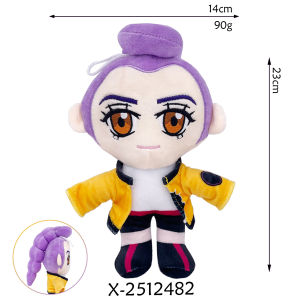 Kpop Rumi Zoey Mira Plush Toys Fan Kids Hot Demon Hunters Stuffed Dolls Plusie Pillow Figure XMAS Birthday Gifts Rome Decoration