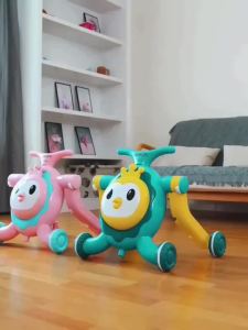 Baby Walking Chair Baby Push Walker Step-Helping Anti-Rollover Baby Walker For Toddler Baby Walking Chair