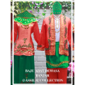 Baju Adat Kalimantan Selatan/Banjar Dewasa Satuan ( Laki/Perempuan ). 