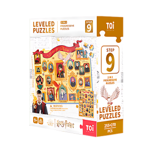 TOi เซตจิ๊กซอร์แบ่งตามช่วงอายุ Leveled Puzzle ธีม Harry Potter จิ๊กซอร์สำหรับเด็กอายุ 8-10 ปี