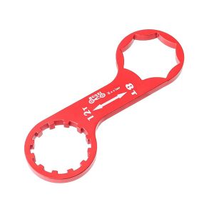 RIVVY 1PC Suntour Suspension Fork Shock Absorber Waterproof Fork Shoulder Cap Disassembly Tools Repair Wrench Fork Cap Wrench Bike Repair Tool Removal Installation Spanner
