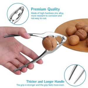 Tang Stainless Jepitan Kepiting / JepitanWalnut Clip
