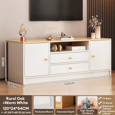 KEKEE 6ft TV Cabinet With Drawer Storage Cabinet Livingroom Householduse High-end Model Waterproof Moisture-proof Bedroom Wardrobe