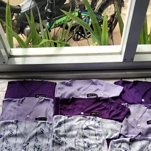 perlengkapan bayi new born seri ungu 18 pcs