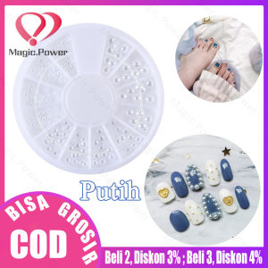 Permata Bulat Kristal Berlian Imitasi 2 Ukuran Kristal Berlian Imitasi untuk DIY Kerajinan Seni Kuku